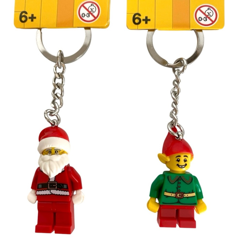 Lego Happy Santa Elf Key Chain Set - Picture 5 of 8